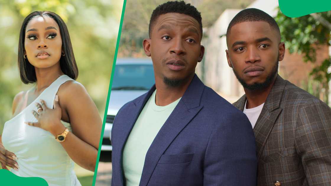 Kwanele Mthethwa (L). Lawrence Maleka and Sandile Mahlangu (R)