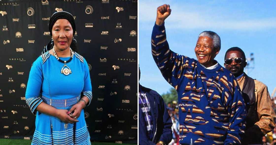 Makaziwe Mandela, daugter of Nelson Mandela Makaziwe Mandela, daugter of Nelson Mandela