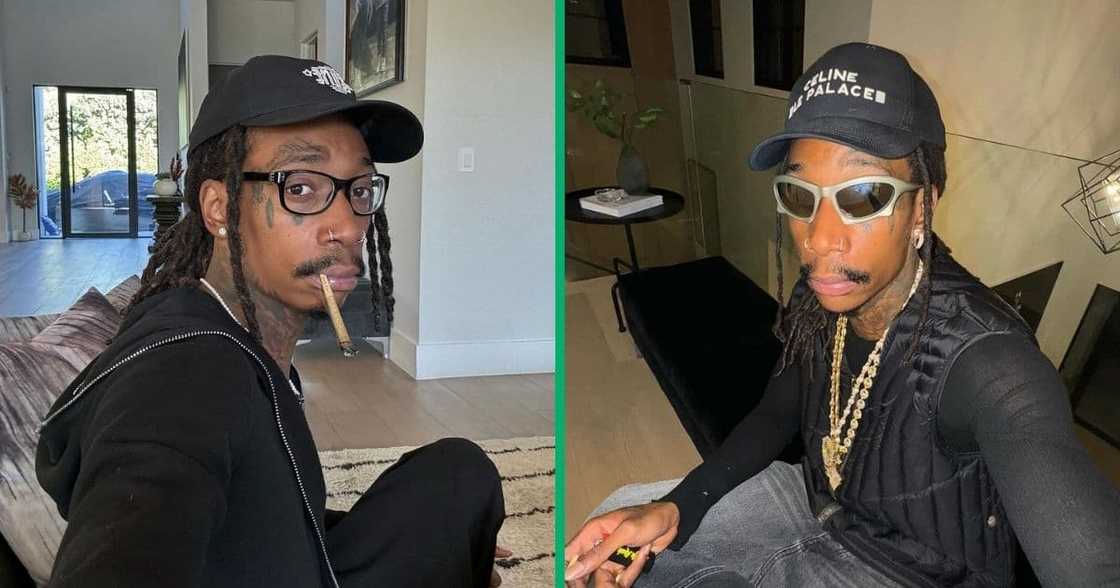 Wiz Khalifa posted a video listening to an Amapiano song Wiz Khalifa posted a video listening to an Amapiano song