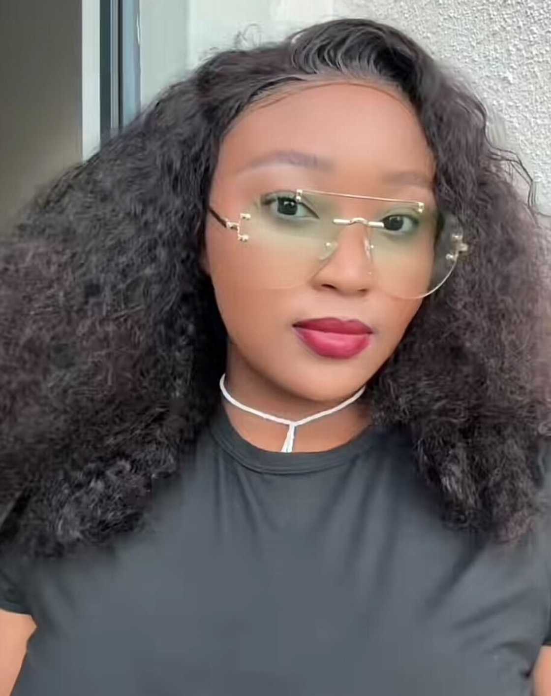 A student showed off how her parents helped her clean her res room. A student showed off how her parents helped her clean her res room.