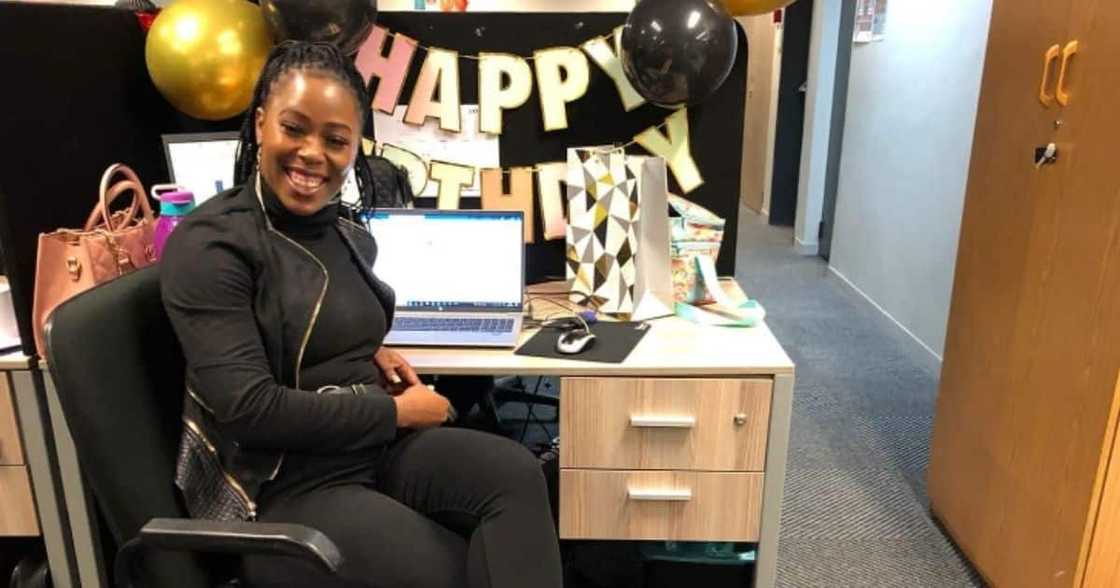 A woman's 23rd birthday, reflect on life, career growth, promotion A woman's 23rd birthday, reflect on life, career growth, promotion