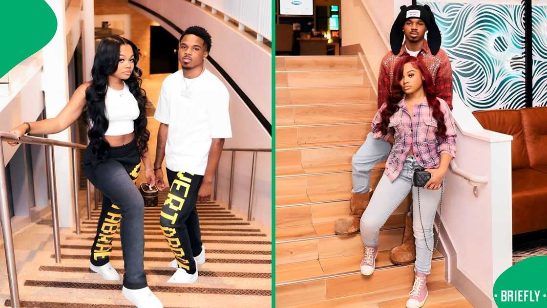 A woman pulled a prank on her boyfriend. A woman pulled a prank on her boyfriend.