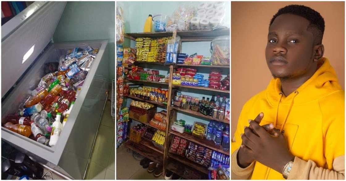 Joy as university student who turned his hostel room into a mini store celebrates opening a second one in another hostel Joy as university student who turned his hostel room into a mini store celebrates opening a second one in another hostel