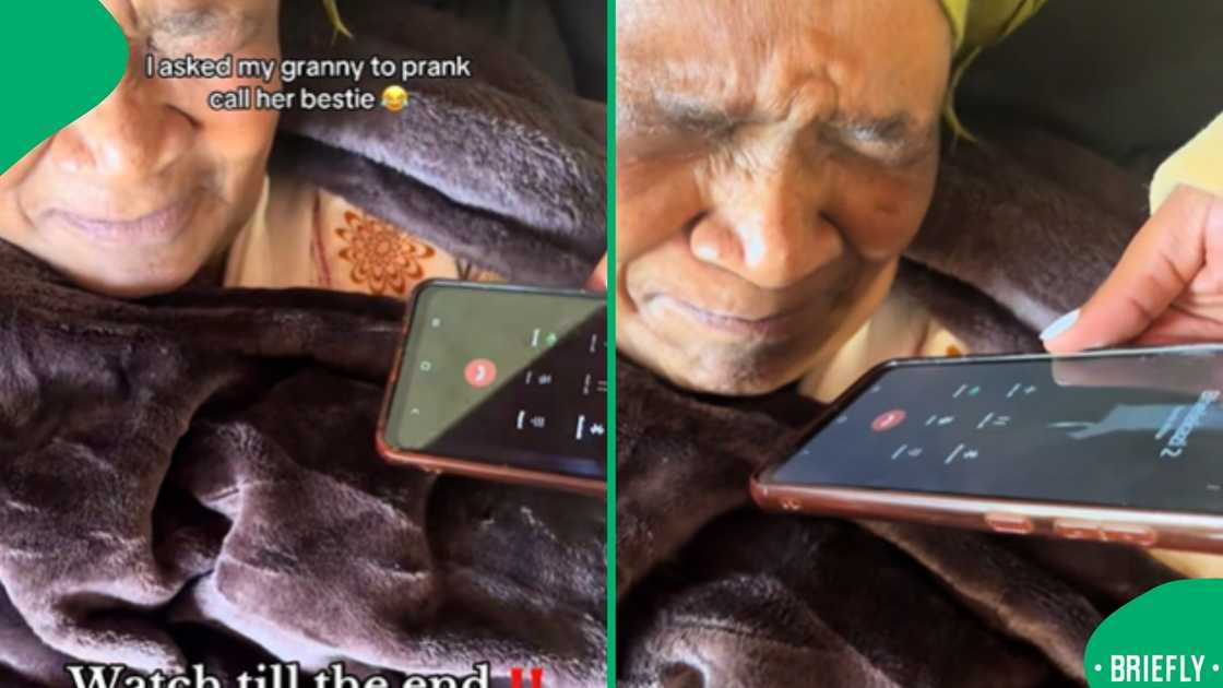 The internet saw a hilarious TikTok video go viral, which featured a grandmother pranking her best friend by feigning illness before revealing she simply missed Nelson Mandela