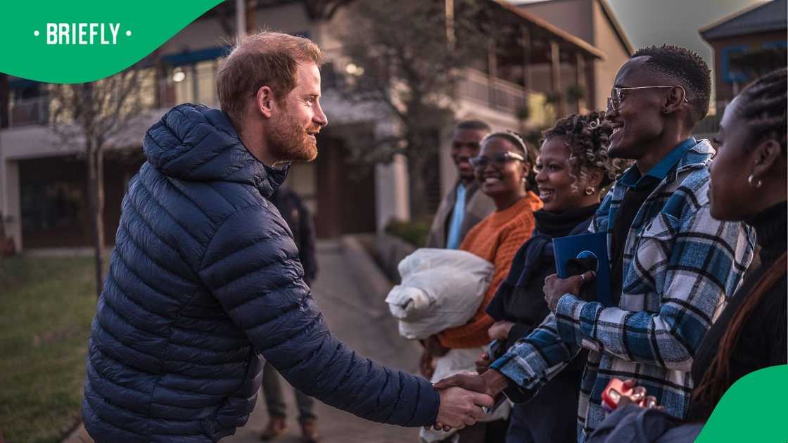 Prince Harry gets SA visit started after touching down in Lesotho Prince Harry gets SA visit started after touching down in Lesotho