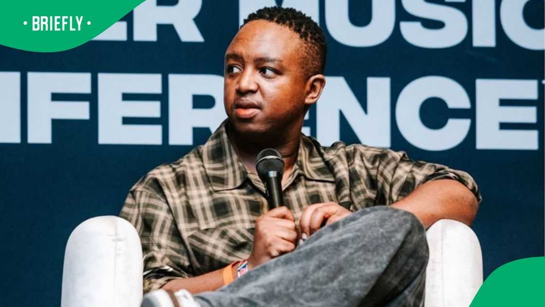 DJ Shimza showed fans his new look