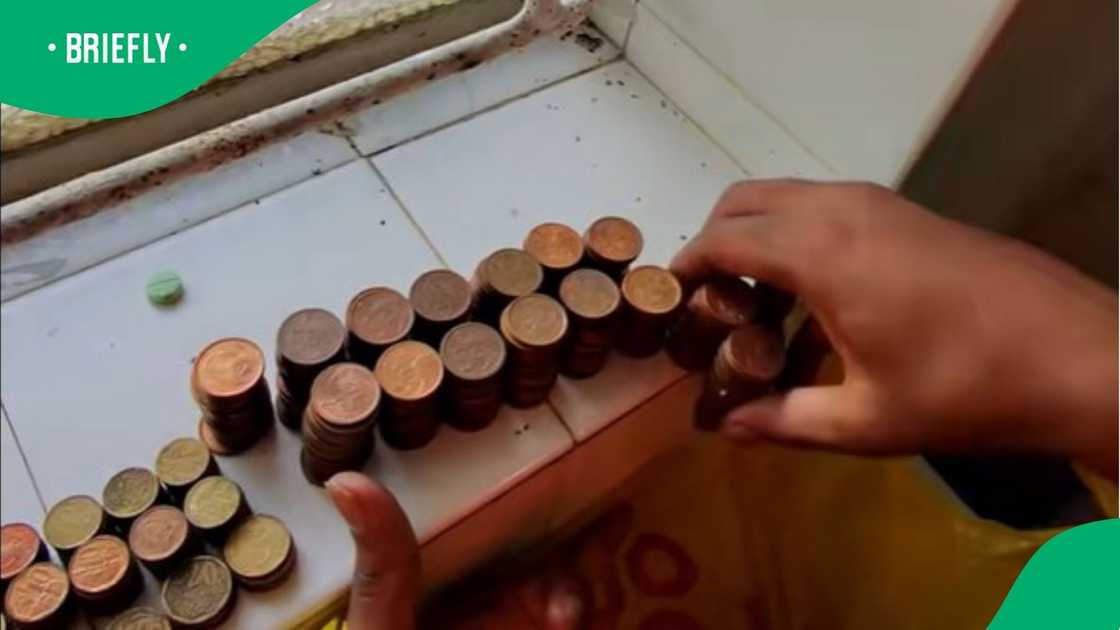 Man goes to McDonald's with coins to pay