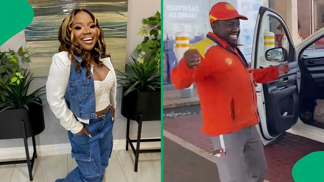 A vide of petrol attendants performing at Makhadzi's show trended A vide of petrol attendants performing at Makhadzi's show trended