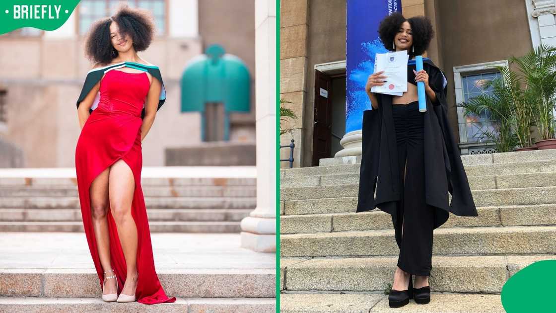 Miché van der Rheede at the University of Cape Town. Miché van der Rheede at the University of Cape Town.