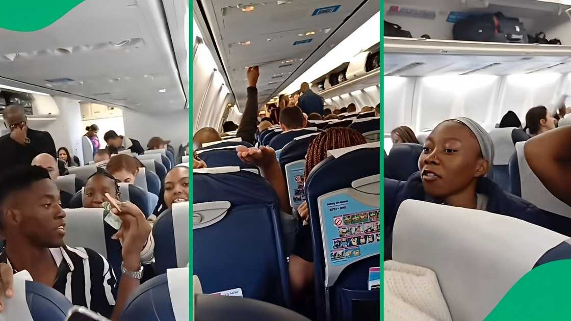 A TikTok video shows plane passengers giving off taxi vibes.