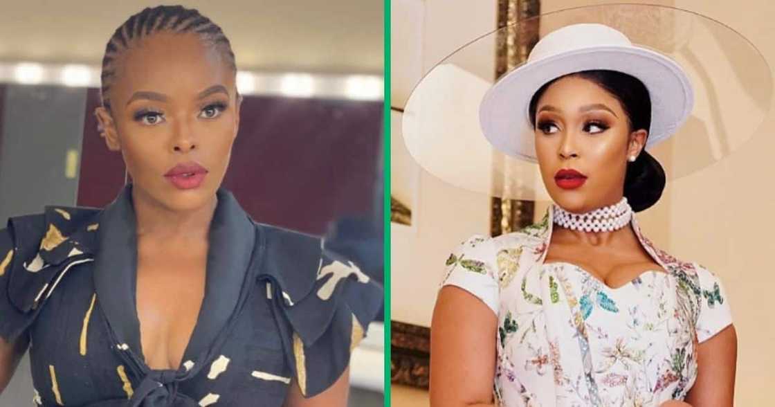 Minnie and Unathi fail to impress with their skit Minnie and Unathi fail to impress with their skit