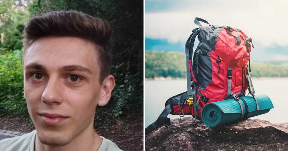 Missing German tourist, Nick Frischke's belonging were found along with a knife Missing German tourist, Nick Frischke's belonging were found along with a knife