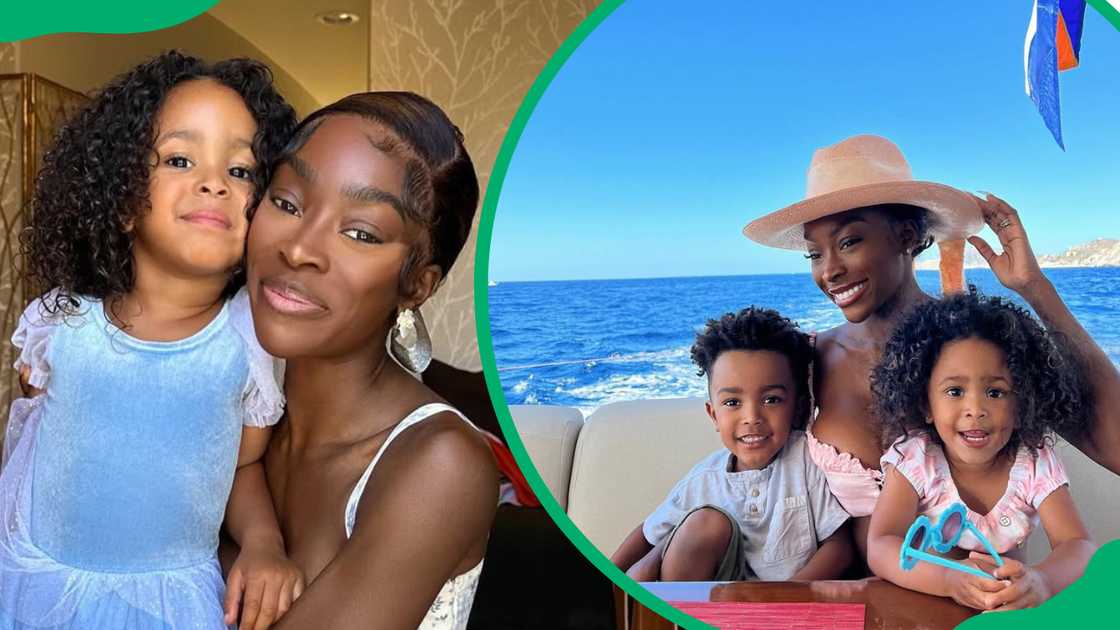 Chelsea Lazkani with her kids: Maddox and Melia