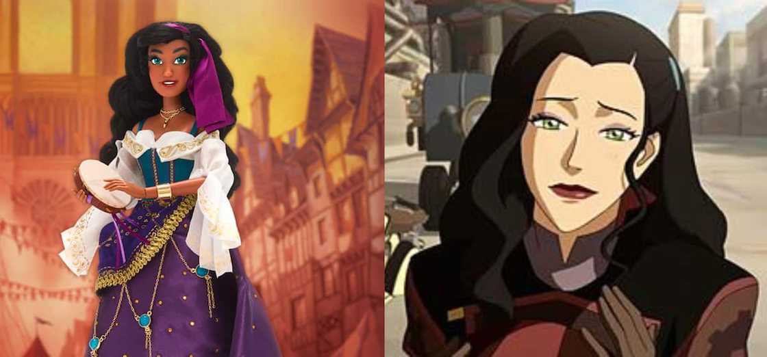 Esmeralda and Asami Sato