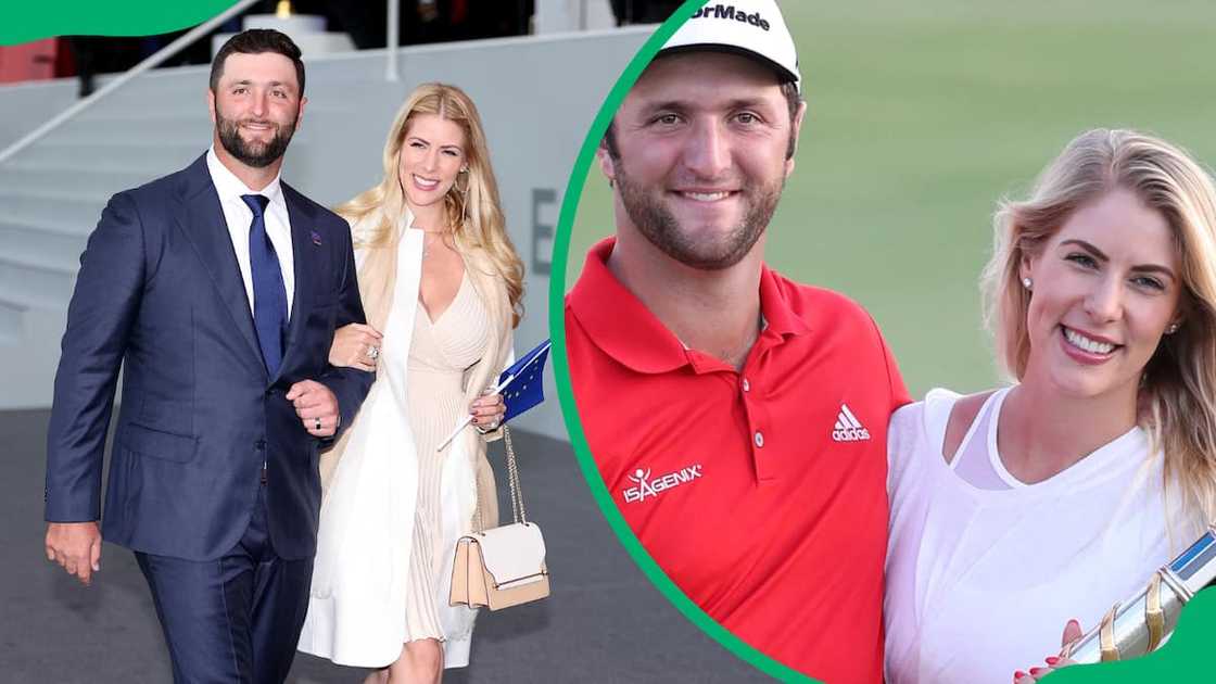 Jon Rahm's wife, Kelley Cahill Jon Rahm's wife, Kelley Cahill