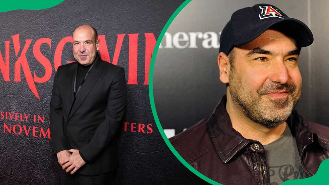 Rick Hoffman at Vista Theatre in Los Angeles, California (L). Rick Hoffman at Sheraton Los Angeles Downtown Hotel (R).