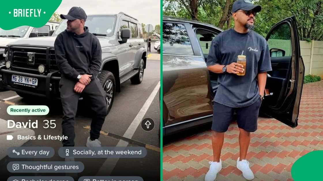 Nkanyezi shared screenshots of the catfish account on social media, warning people not to be deceived by anyone pretending to be him