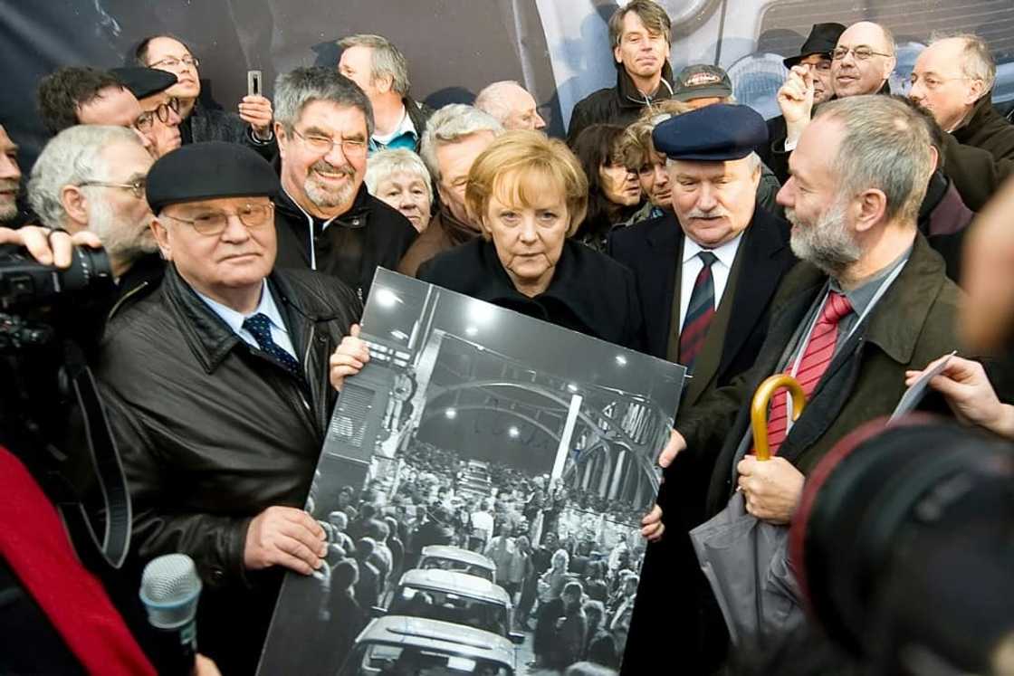 Former German chancellor Angela was among world leaders who wished Gorbachev happy birthday last year Former German chancellor Angela was among world leaders who wished Gorbachev happy birthday last year