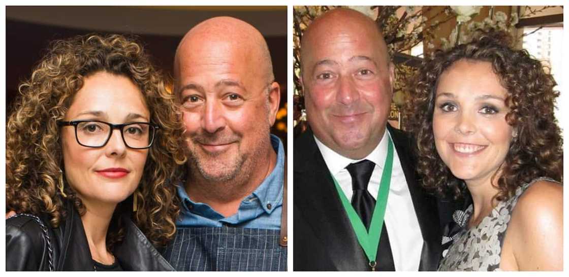 Does Andrew Zimmern own a restaurant?