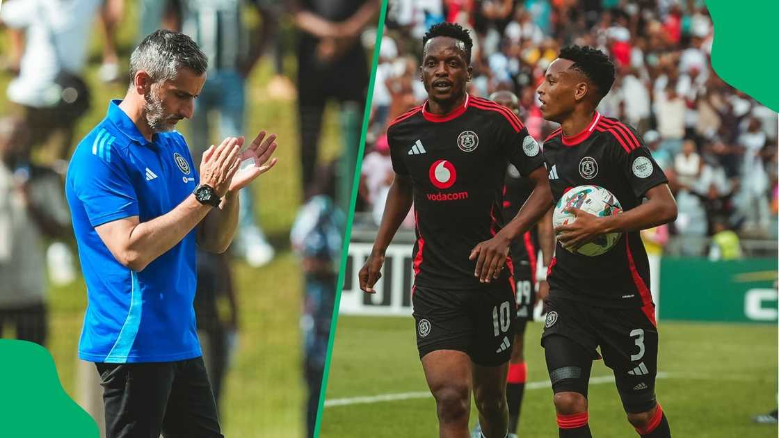 Jose Riveiro praised Patrick Maswanganyi and Relebohile Mofokeng. Jose Riveiro praised Patrick Maswanganyi and Relebohile Mofokeng.