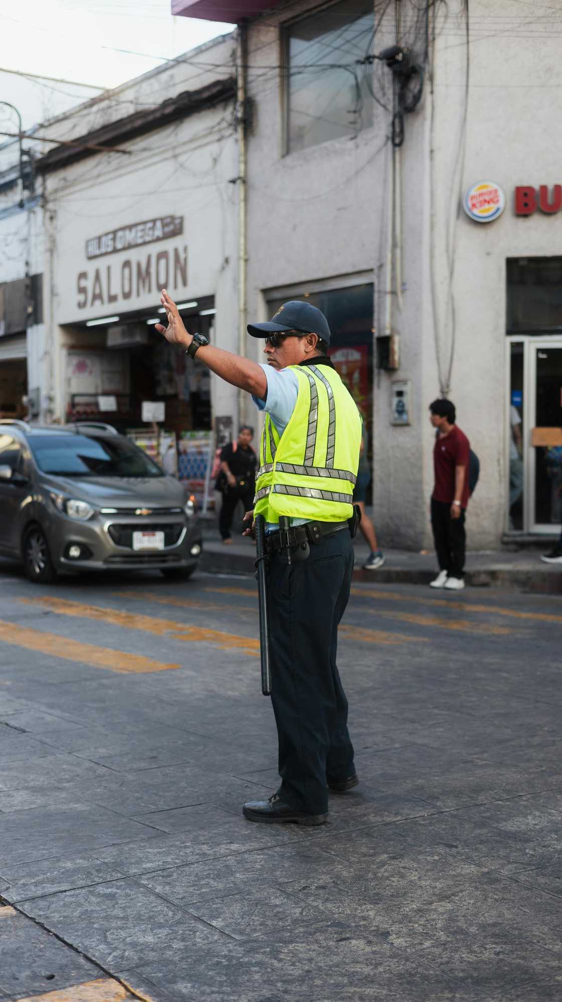 South Africans joked about the traffic officer