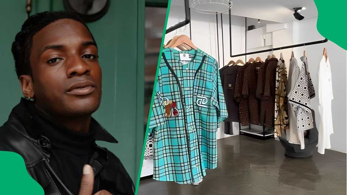 A man showed the best streetwear stores in Cape Town.