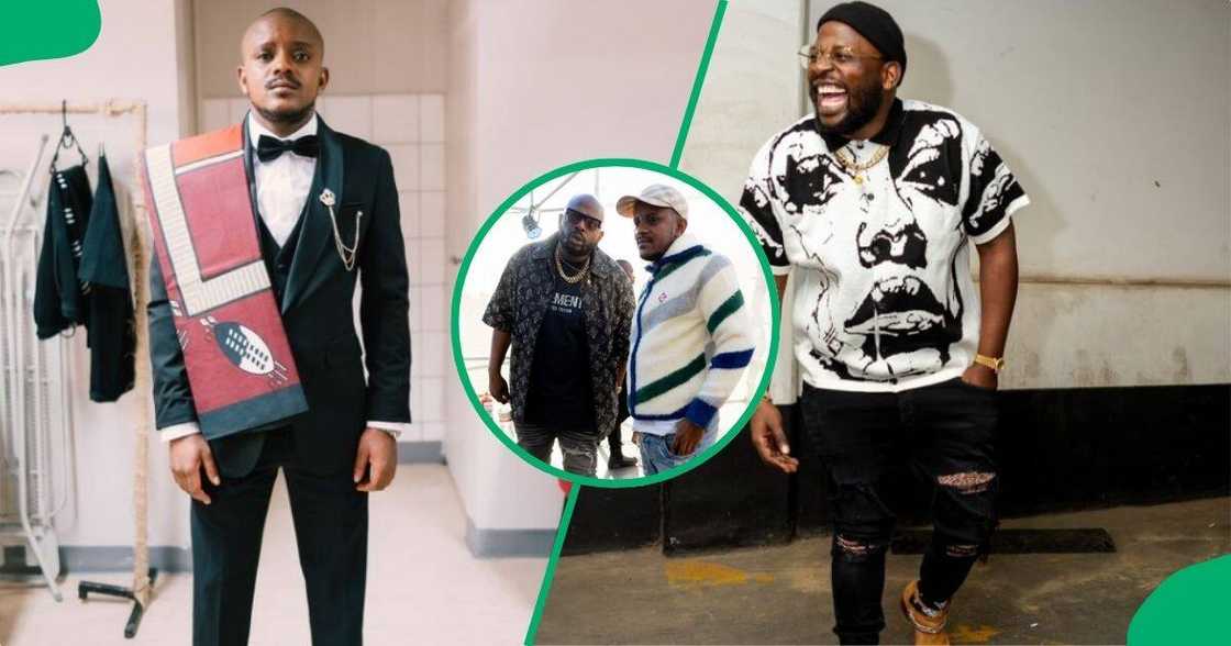 Kabza De Small mocks DJ Maphorisa's alleged gatekeeping ways. Kabza De Small mocks DJ Maphorisa's alleged gatekeeping ways.