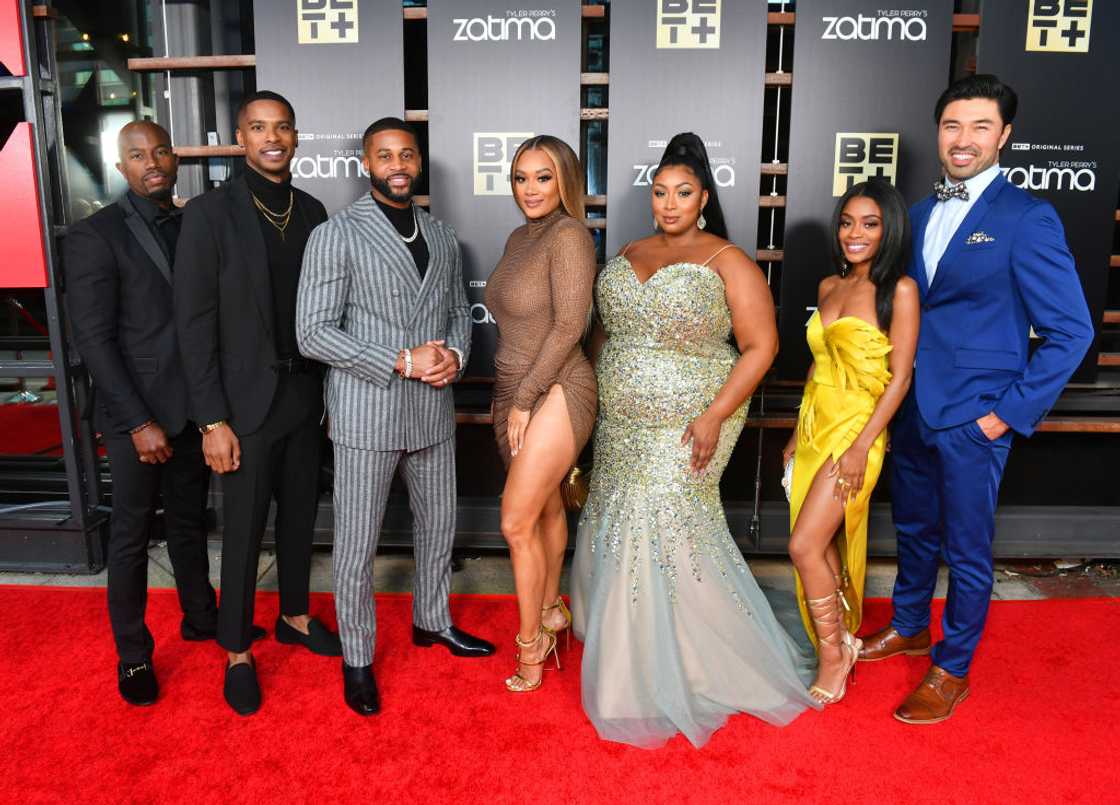 Zatima cast members in Atlanta, Georgia.