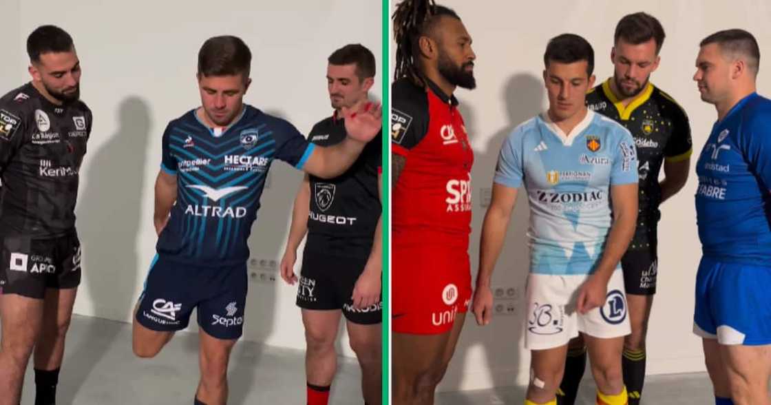 A number of Top 14 Rugby players took part in the challenge posted by Tomasso Allan. A number of Top 14 Rugby players took part in the challenge posted by Tomasso Allan.