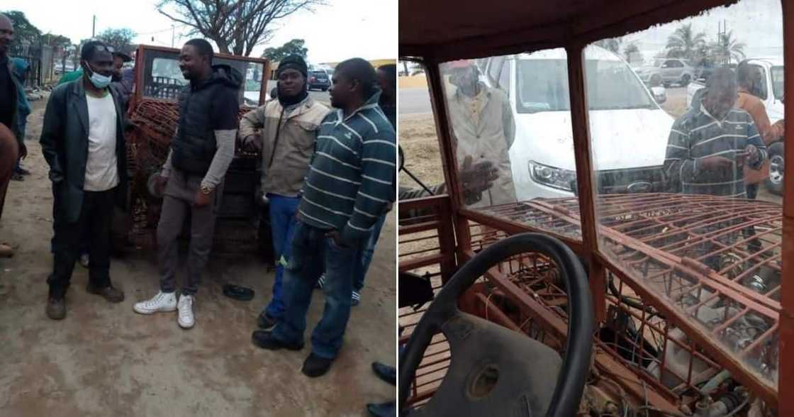 Man builds his own bakkie using metal, wows SA: "Absolutely amazing" Man builds his own bakkie using metal, wows SA: "Absolutely amazing"