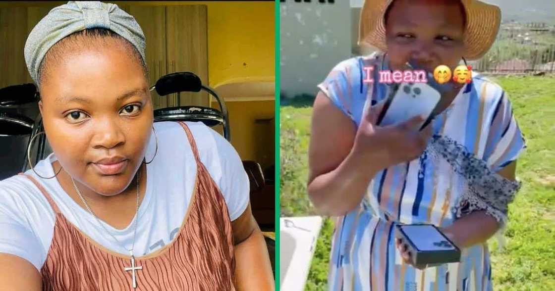A man from KwaZulu-Natal surprised his wife with a new iPhone in a TikTok video A man from KwaZulu-Natal surprised his wife with a new iPhone in a TikTok video