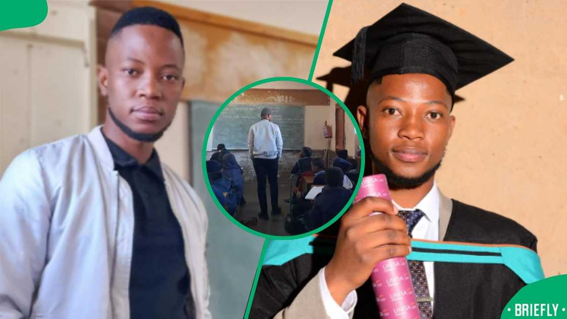 A Mzansi gent shared his inspiring story from working various jobs to being successful