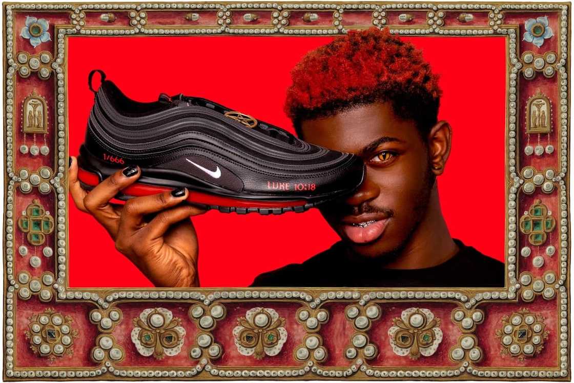 Lil Nas X Satan shoes Lil Nas X Satan shoes