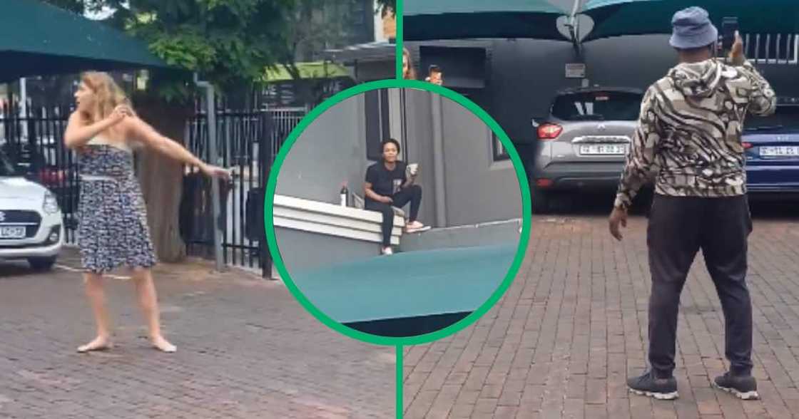 A Twitter user shares a video detailing a chaotic episode at MINT Apartments' parking lot at 7 am, featuring a wine drinker's unconventional escapade A Twitter user shares a video detailing a chaotic episode at MINT Apartments' parking lot at 7 am, featuring a wine drinker's unconventional escapade