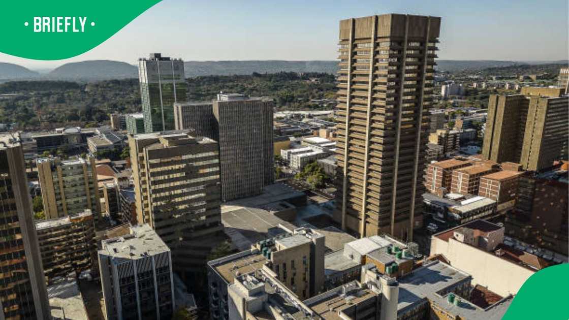 A picture of the Pretoria CBD A picture of the Pretoria CBD