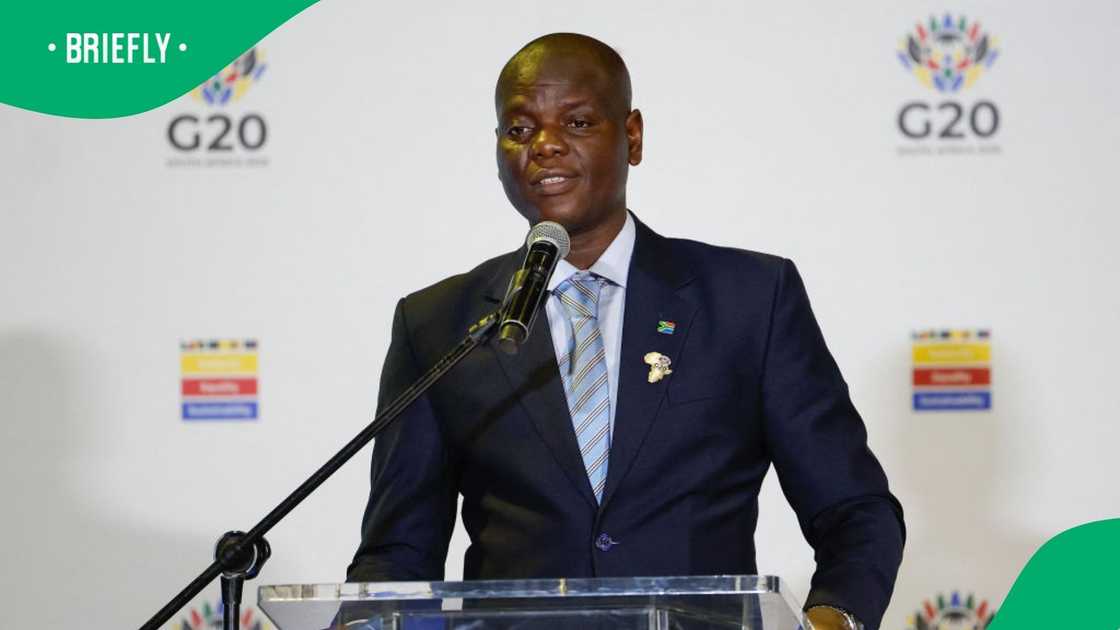 International Relations Minister Ronald Lamola said South Africa won't drop its case against Israel International Relations Minister Ronald Lamola said South Africa won't drop its case against Israel