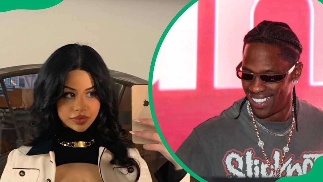 YungSweetRo (L). Travis Scott at Michael Rubin's 2025 Fanatics Super Bowl Party (R) YungSweetRo (L). Travis Scott at Michael Rubin's 2025 Fanatics Super Bowl Party (R)
