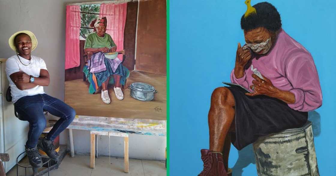 Free State artist Vuyisile Adoons Free State artist Vuyisile Adoons