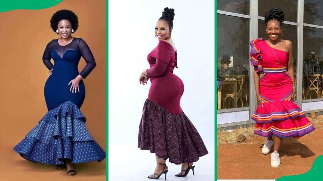 Shweshwe traditional dresses Shweshwe traditional dresses