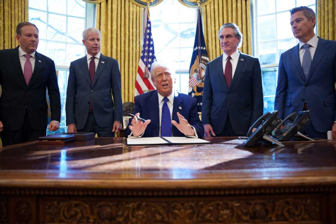 Donald Trump signed executive orders Donald Trump signed executive orders