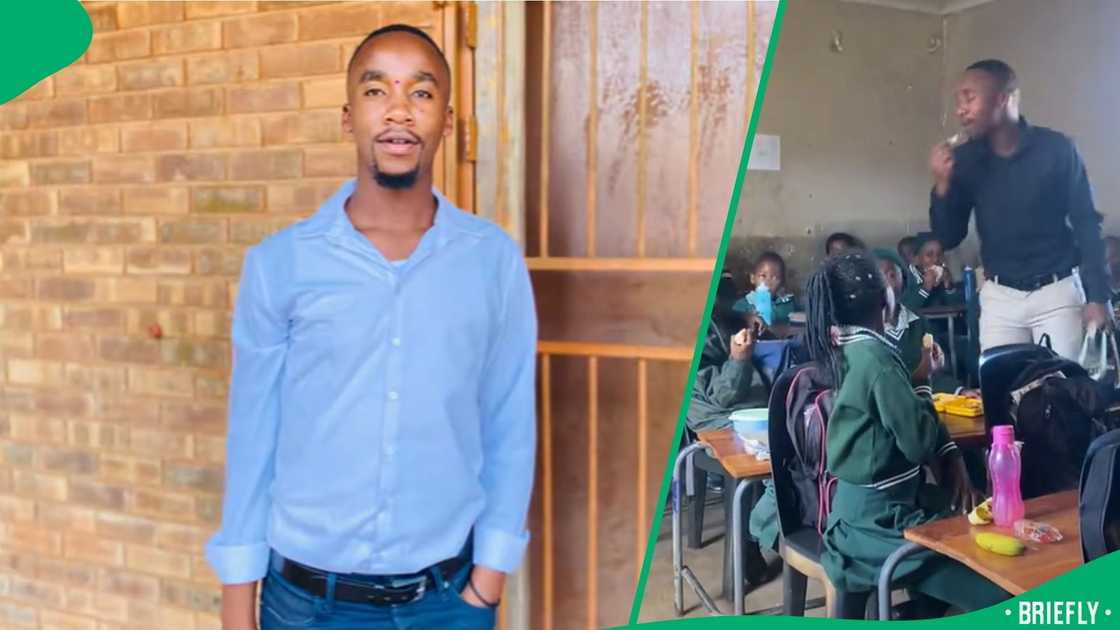 TikTok users were happy to see a teacher having a good time with learners TikTok users were happy to see a teacher having a good time with learners