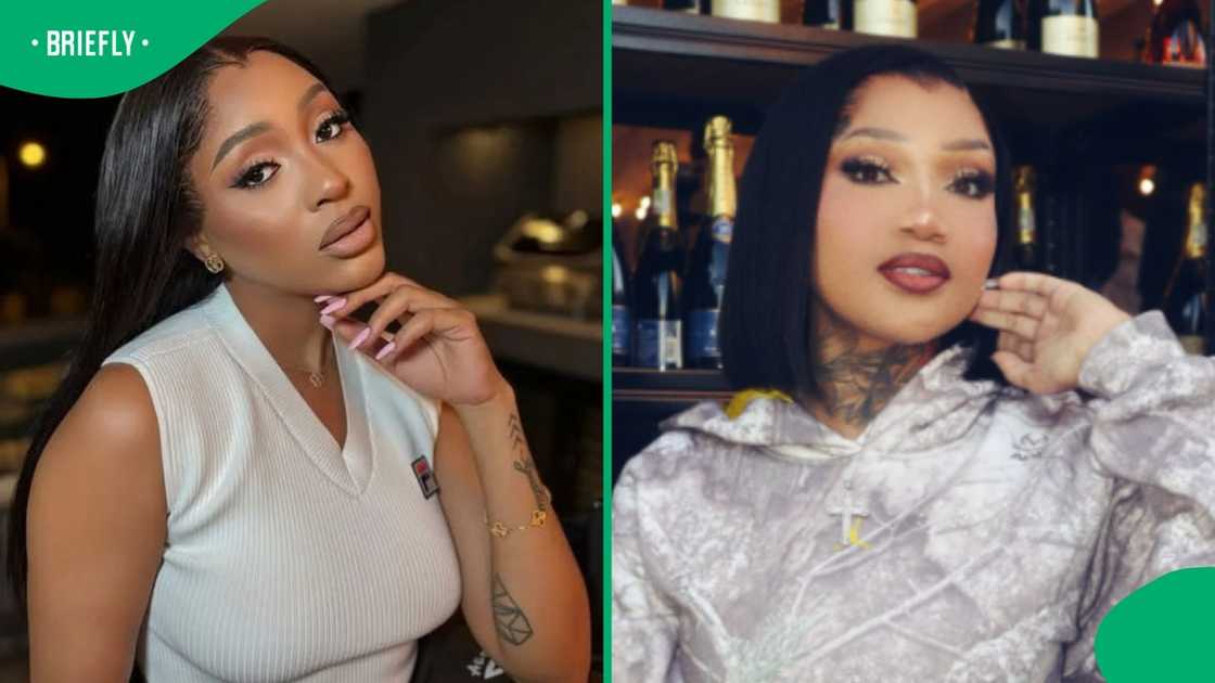 Shamiso defends Nadia Nakai. Shamiso defends Nadia Nakai.