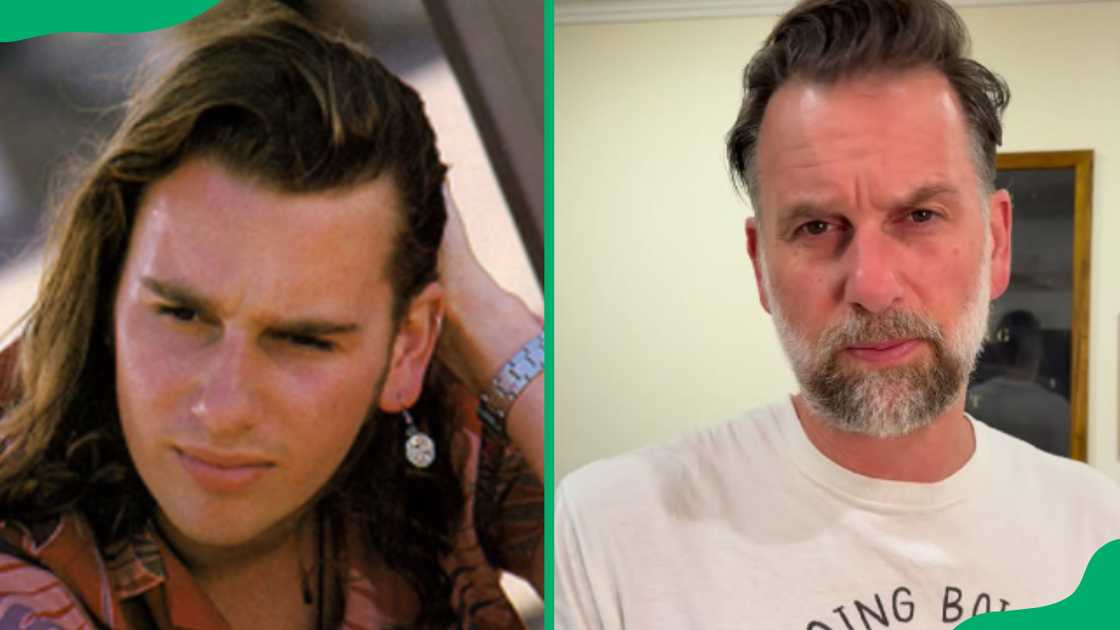 Scott Major then and now. Scott Major then and now.