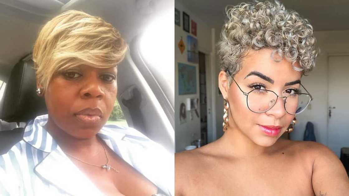 Curly short weaves Curly short weaves