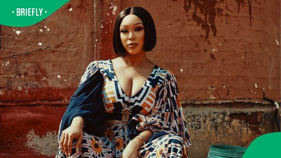 Minnie Dlamini had social media buzzing with her breathtaking Heritage Day look