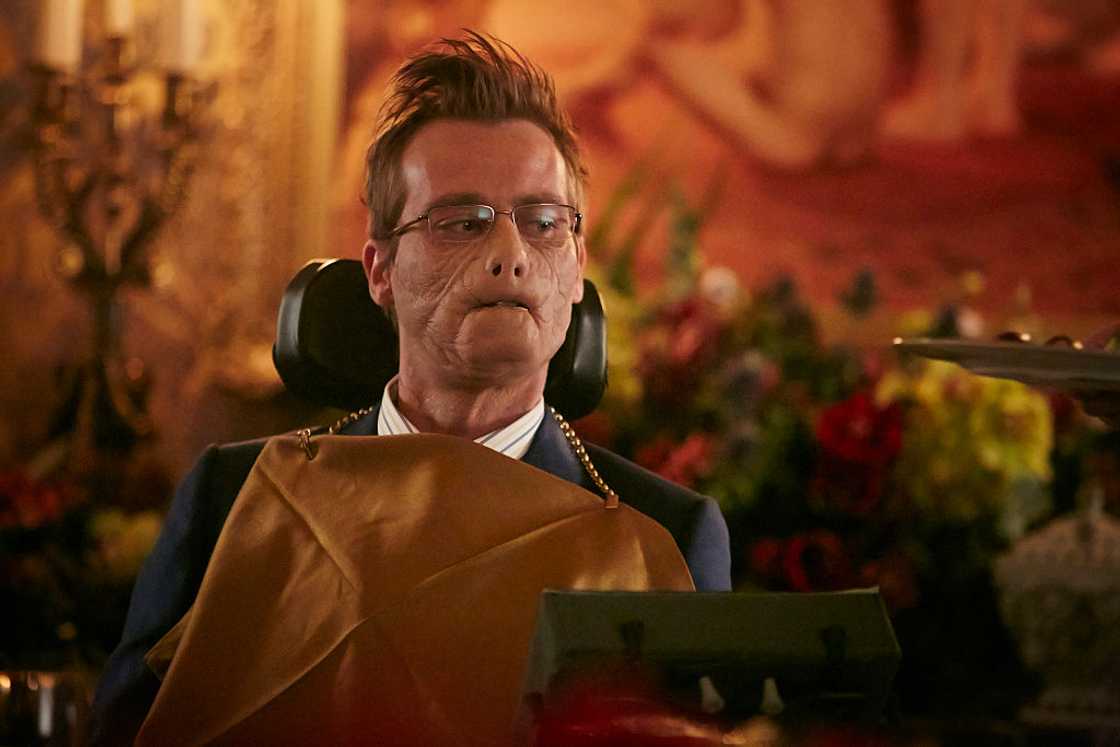 Joe Anderson as Mason Verger Joe Anderson as Mason Verger