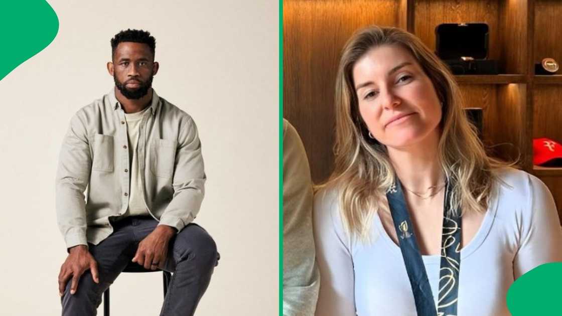 Siya and Rachel Kolisi's divorce announcement sparked negative comments.