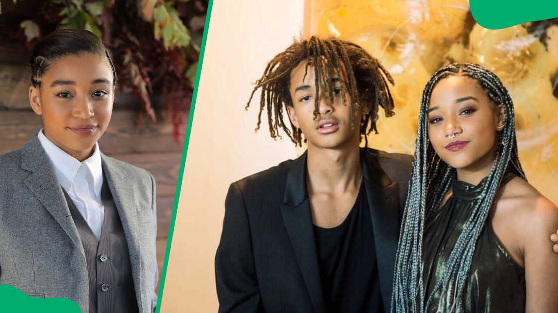 Amandla Stenberg and Jaden Smith Amandla Stenberg and Jaden Smith