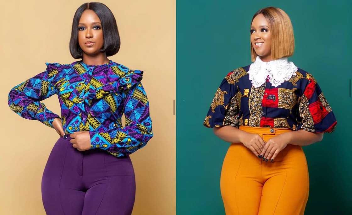 Ankara tops for ladies Ankara tops for ladies