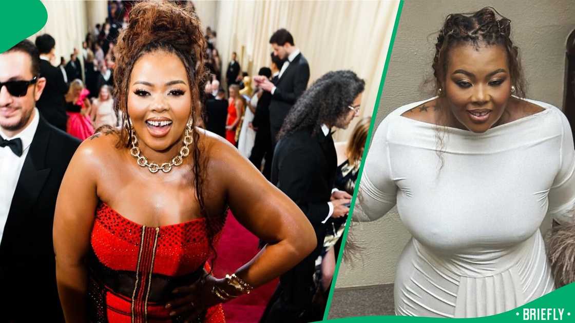 Anele Mdoda married Bonelela James in a traditional Xhosa ceremony. Anele Mdoda married Bonelela James in a traditional Xhosa ceremony.